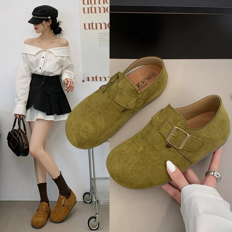 Women'S Shoes - Women Suede Closed Back Birken Shoes