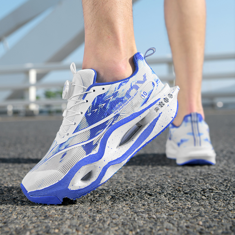 Men Carbon Plate Running Shoes - огляд і ціна Breathable Mesh Athletic Shoes