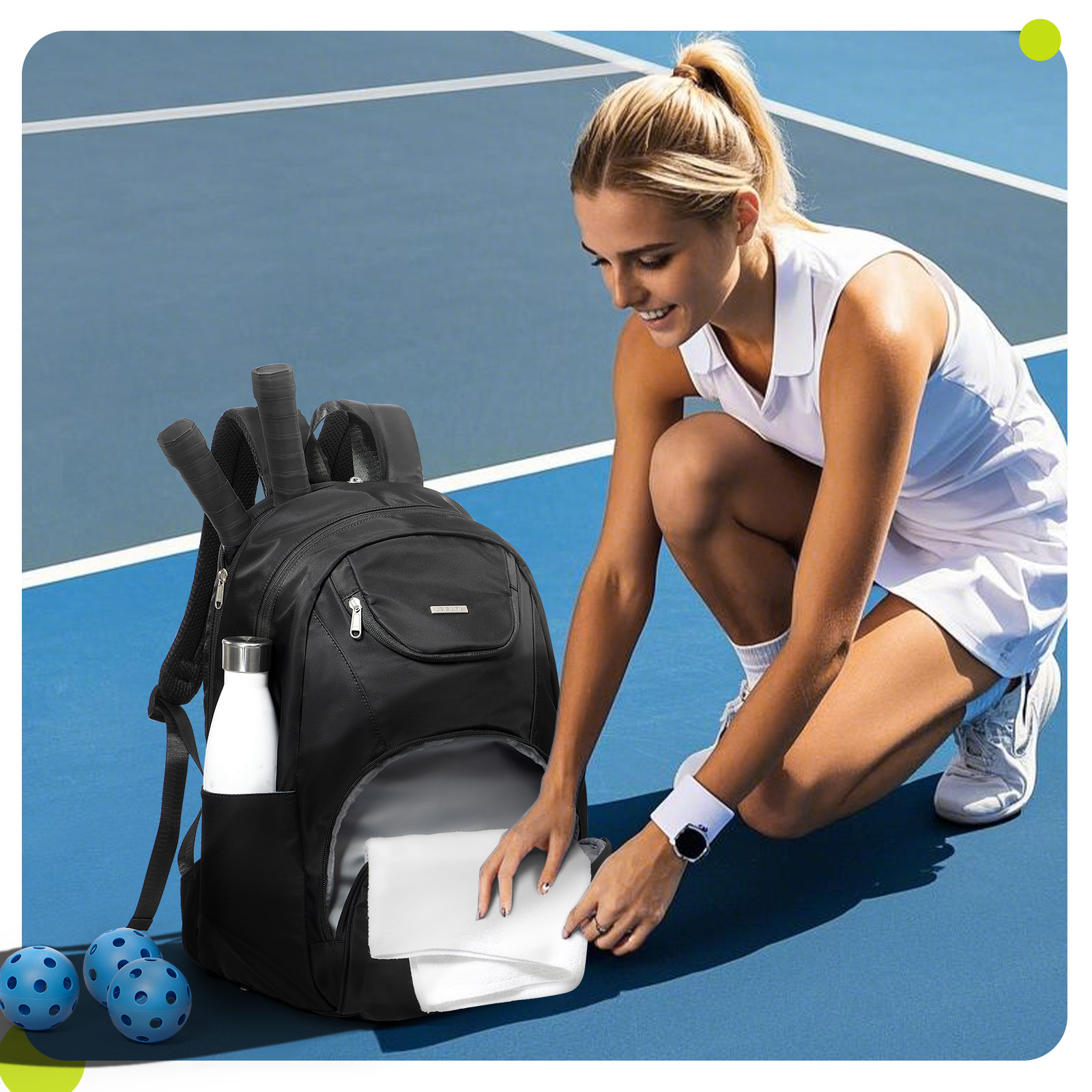Tennis Bag Tennis Backpack 2 R - огляд і ціна Men'S Shoes